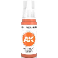AK-Interactive Medium Orange Acrylic Modelling Color - 17ml - AK-11078