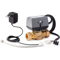 Honeywell Home Gemotoriseerde Afsluiter met Schakelcontact Regelklep met vervolgschakelaar, 28mm knel