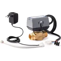 Honeywell Home Gemotoriseerde Afsluiter met Schakelcontact Regelklep met vervolgschakelaar, 1" buitendraad