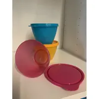 Tupperware koelkastkommen 3 kleuren
