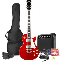 Max Gigkit SC Elektrische gitaar 4/4 - complete set met 40 Watt