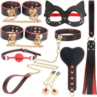 Intoyou - BDSM beginnersset - 7-delig - zwart