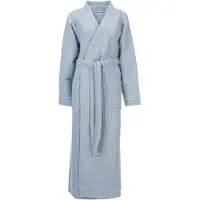 Zohome Luxe Wafel Badjas - Ice Blue Ice Blue / XL
