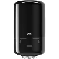 Tork Mini Centerfeed 558008 M1-dispenser | voor poetspapier | zwart