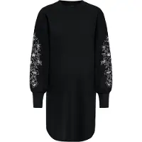 ONLY Maternity Jurk 'OLMKobina' zwart / wit