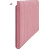 vidaXL Hoofdbordkussen "Hanko" 160 cm fluweel roze