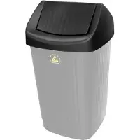 BJZ A-6981 Draaideksel ESD (b x h x d) 36.5 x 17.4 x 36.5 cm Kunststof Zwart 1 stuk(s)