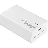 Akyga USB-lader AK-CH-25 met USB-A en 3x USB-C poorten, PD-ondersteuning, 5-28V / max. 5A, 140W, Quick Charge 3.0, GaN-technologie