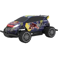 Carrera RC 370183022 Red Bull Peugeot WRX 208 1:18 RC Instapmodel auto Electric Rally