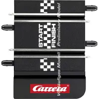 Carrera Go!!! Racebaanonderdeel - GO!!! Aansluit stuk - 1 Baandeel met aansluitingen voor Controllers onderdeel
