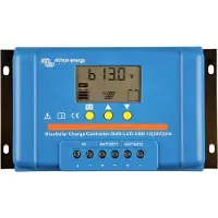 Victron Energy Bluesolar Pwm Duo-lcd&usb 12/24v-regulator 20a Transparant