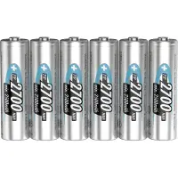 Ansmann 4+2 HR06 Oplaadbare AA batterij (penlite) NiMH 2700 mAh 1.2 V 6 stuk(s)