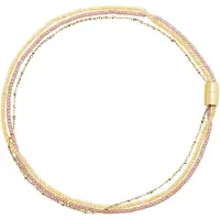 Breil Ketting geel / goud / mauve