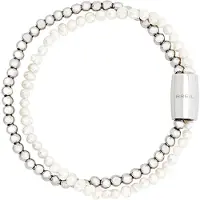 Breil Armband zilver / parelwit