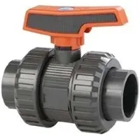 Cepex 57728 Pvc-u Ø40 Kogelkranen Standaardserie Ptfe Fpm Solventbus Groene Stip