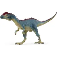 Schleich Dinosaurs - 9" Realistisch Dilophosaurus-dinosaurusspeelgoed. Gedetailleerd dino-actiefiguur met beweegbare kaak voor jongens en meisje