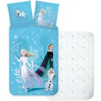 Licens Frozen 100 X 140 Cm (1000943) Bedding For Craddle Blauw Kinderen