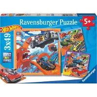 Ravensburger 10105722, 49 stuks, voertuigen, vanaf 5 jaar