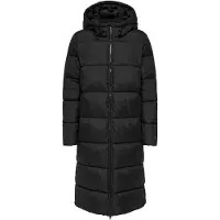 ONLY Wintermantel zwart