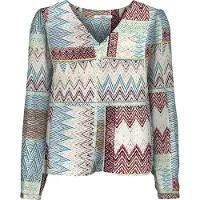 ONLY - ONLALMA LIFE POLY L/S SELENA TOP AOP - Meisjes - Blouses
