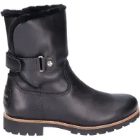 Panama jack Boots 'Keilstiefelette Damen Felia Igloo Trav B2 Glattleder in schwarz' zwart