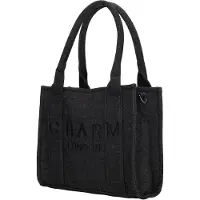 Charm London Handtas/Schoudertas Bond Zwart