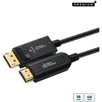 Microconnect DP-MMG-2500V1.4OP DisplayPort kabel 25 m Zwart