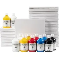 Art School, primaire kleuren, klassenset, 1set