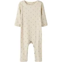 Name it Nachtkledij taupe / wit