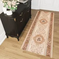 Tapiso Atlas PP Loper Vloerkleed Tapijtloper Perzisch Maat- 100x750