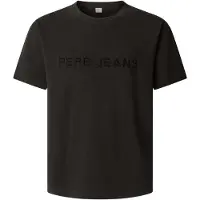Pepe Jeans Shirt 'MEYER TEE' zwart
