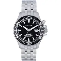 Breil Analoog horloge 'Manta P.R.O.' zwart / zilver