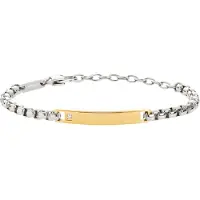 Breil Armband goud / zilver / transparant