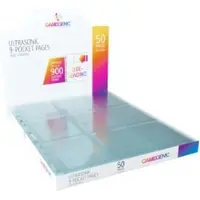 Asmodee Sideloading Ultrasonic 9-Pocket Pages (50 stuks)