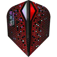 Harrows Silika X Color Shift Red NO6 Tough Crystalline Coated - Dart Flights