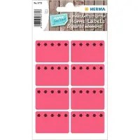 Herma Diepvries etiketten 26x40 mm rood Ijskristal 48 st. - 20 stuks