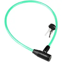 Dunlop , Anti-diefstal Kabel voor Fiets Sleutelslot Optimale Beveiliging, Vert / Noir