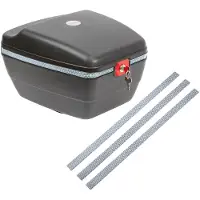 Westmark fietstas voor alle bagagerekken, inclusief bevestigingsmaterialen en 3 reflecterende banden, diefstalbeveiligingsbevestiging, 14 liter, Touring Safe, 543022E6