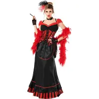 Boland - Kostuum Saloon girl Jolene (XL) - Volwassenen - Can Can -