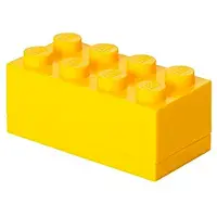 LEGO Opbergbox Lego Mini Brick 8 Geel