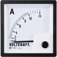 Voltcraft AM-72X72/10A AM-72X72/10A Analoog inbouwmeetinstrument AM-72x72/10 A 10 A Weekijzer