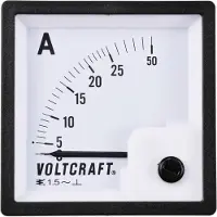 Voltcraft AM-72X72/25A AM-72X72/25A Analoog inbouwmeetinstrument AM-72x72/25 A 25 A Weekijzer