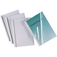 GBC IB370137 binding cover 40mm Wit