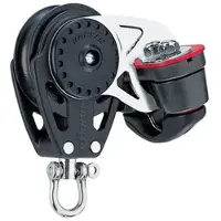 Harken Carbo Pulley 40 Mm Zwart