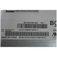 Lenovo BOE 15,6 inch (39,6 cm) FHD IPS-scherm, zonder randen