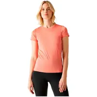 Regatta Fingal Edition T-shirt Met Korte Mouwen Oranje 44 Vrouw