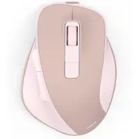Hama WM-500 - Optische draadloze muis - 6 knoppen - 2.4 GHz RF - Stil - Oplaadbaar - Roze