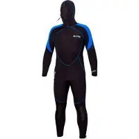 Bare S-flex 7 Mm Diving Wetsuit Zwart XLS Man