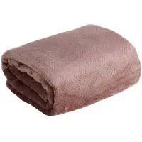 Eurofirany Pluche Plaid CINDY 5 70x160cm - Design 91 Baksteenrood