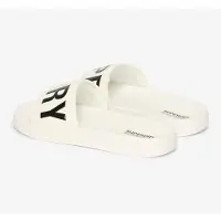 Superdry Strand-/badschoen zwart / wit